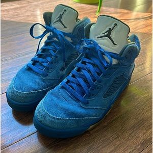 2017 Air Jordan 5 Retro 'Blue Suede